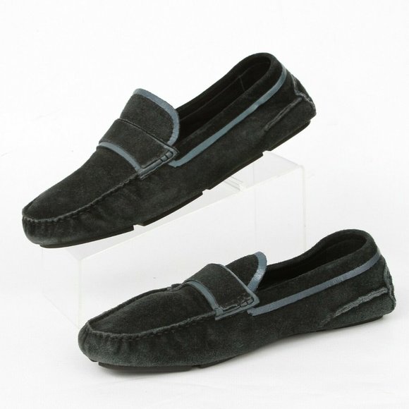 Bugatchi Uomo Nero Driving Moc Loafers Mens 11